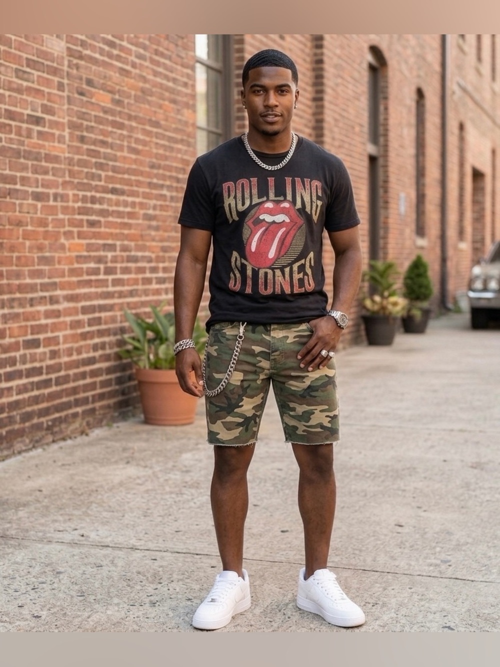 Rolling Stones graphic tee